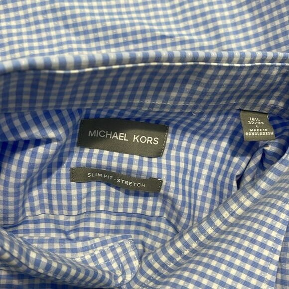 NWOT men’s Michael Kors dress shirt - Picture 4 of 5